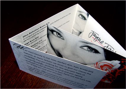 Cartões de visita com formatos especiais